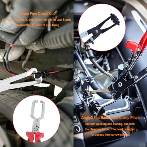 17PCS Hose Clamp Pliers Set,Hose Clamp tool kit - Image 3