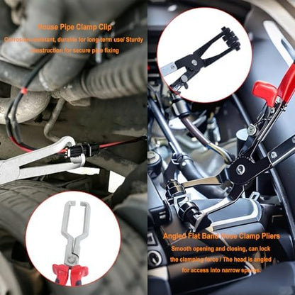 17PCS Hose Clamp Pliers Set,Hose Clamp tool kit - Image 3