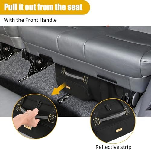 LEFOR·Z Under Seat Storage Bag Fits for SuperCrew Cab(Full Size Trucks) - Image 5