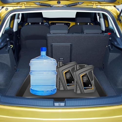 6 Pack Large Auto Oil Drain Pan - 22' Plastic Oil Catch Pan for Cars & Machinery - Image 7