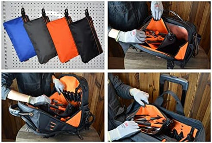 WELKINLAND 4-Packs Small Tool Pouch, 13-Inch heavy duty tool Pouch w/clip - Image 4
