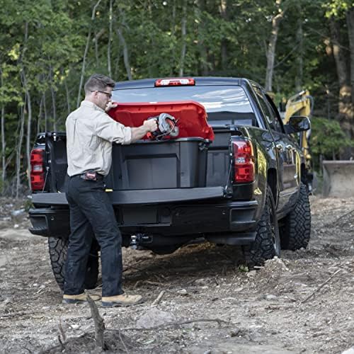 CX Craftsman 30-Gallon Heavy Duty Plastic Storage Bins with Lids, 2 Pack - Image 4