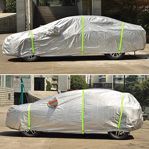 Kayme Car Cover Straps Wind Protector,3pcs Elastic Adjustable Rope Protect Cover from High Wind, Universal Fit - Image 3