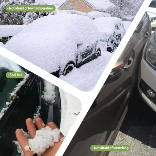Hailproof Car Cover for Datsun GO Hatchback 2013-2025, Thickened Car Protective Cover, Waterproof, Dustproof, Scratch-Resistant, Rainproof, Sun-Protective, Suitable for All Seasons - Image 7
