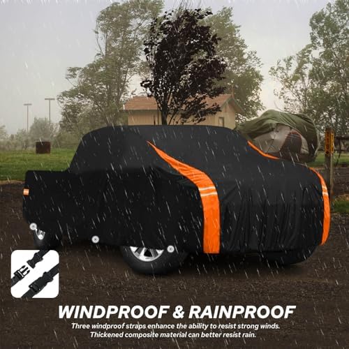 10-Layer Truck Cover Fit for Pickup 230"-242" L, Size XL(See Size Chart) - Image 6