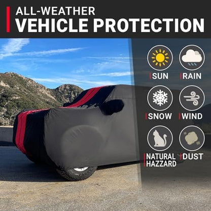 iCarCover SUV Car Cover Waterproof All Weather for 1997-2026 Expedition - Image 2