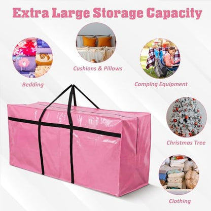4 Pcs 149 Gallon Extra Large Moving Bags Heavy Duty Storage Bag - Image 5