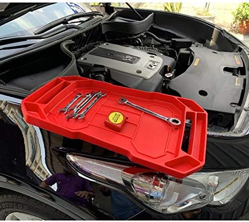 3pcs Large Non-Slip Flexible Silicone Tool Tray, Mechanic Tool Mat, Tool Organizer, Tool Storage, Tool Holder, Grip Mats, No Magnets, Christmas Day Gift for Men, Father’s Day Gift - Image 7