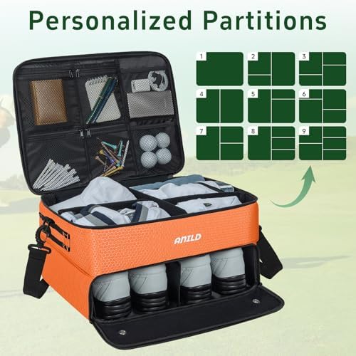 ANILD Golf Trunk Organizer, 2 Layer Golf Storage Case - Image 6