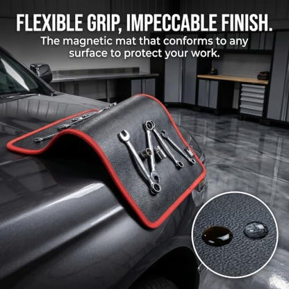 yenge Magnetic Tool Mat Set with 25LB Telescoping Magnetic Pickup Tool - Image 2