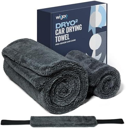 Wigoo Microfiber Car Drying Towel for Detailing, Cars, SUV, Truck (3 Sizes) by wigoo