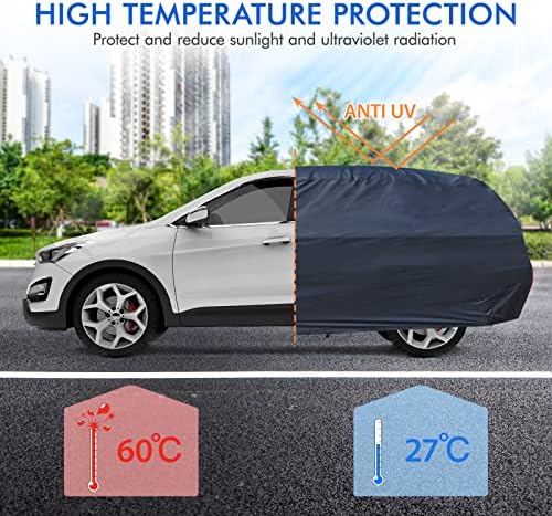 Car Cover Waterproof All Weather for SUV (185-190 inch) - Image 4