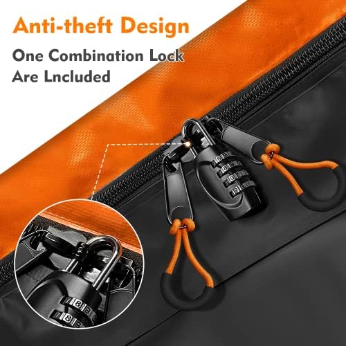 FIVKLEMNZ 20 Cubic Hitch Mount Cargo Carrier Bag Waterproof Soft Car Tray - Image 2