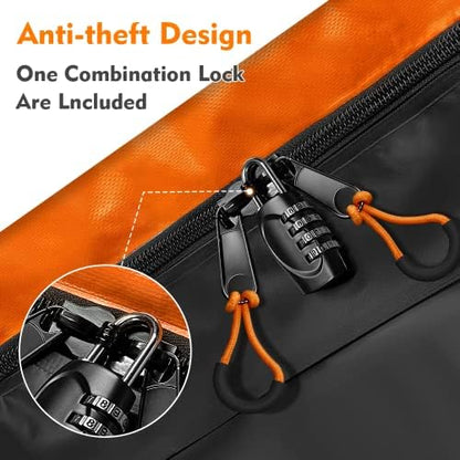 FIVKLEMNZ 20 Cubic Hitch Mount Cargo Carrier Bag Waterproof Soft Car Tray - Image 2