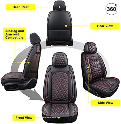 MIROZO Car Seat Covers,Waterproof Seat Covers Full Set for SUV,Sedan,Truck - Image 6