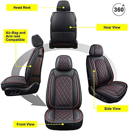 MIROZO Car Seat Covers,Waterproof Seat Covers Full Set for SUV,Sedan,Truck - Image 6