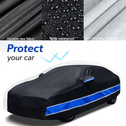 Car Cover Custom Fit Miata MX-5,10-Layer Car Cover Waterproof All Weather - Image 2