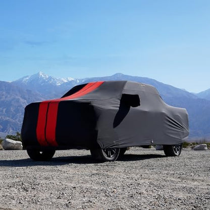 iCarCover Truck Car Cover All Weather for 2005-26 Frontier Crew Cab, 5.0 ft - Image 7