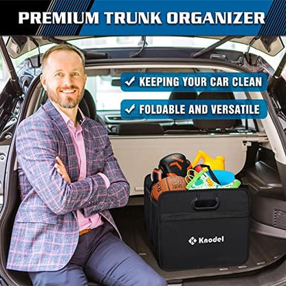K KNODEL Foldable Trunk Storage Organizer for Car and Suv (Medium, Black) - Image 6