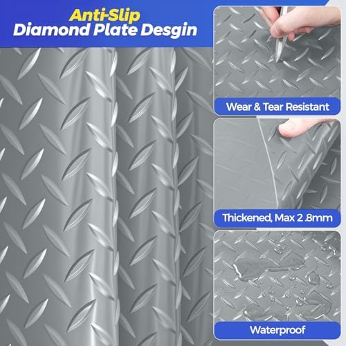 8x21 FT Garage Floor Mat, 2.8mm Thickened Garage Flooring - Image 5