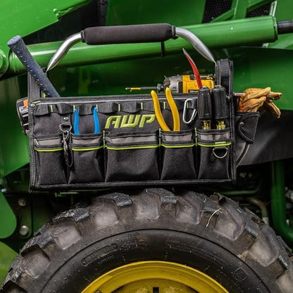 AWP Tool Bags, Premium Tool Bag, Black, Durable Tool Tote, for Professionals and Contractors - Image 3