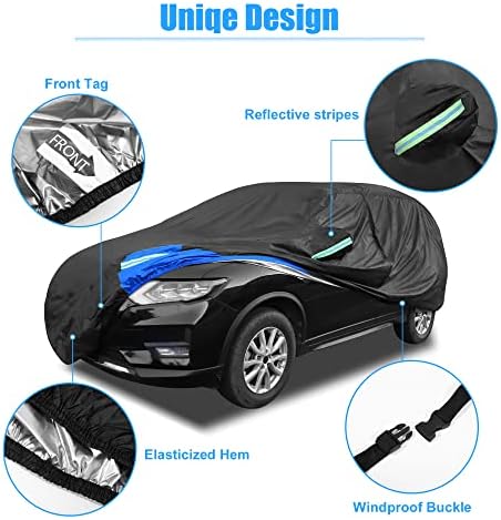 X AUTOHAUX YL SUV Car Cover Waterproof Snowproof All Weather Protection - Image 4