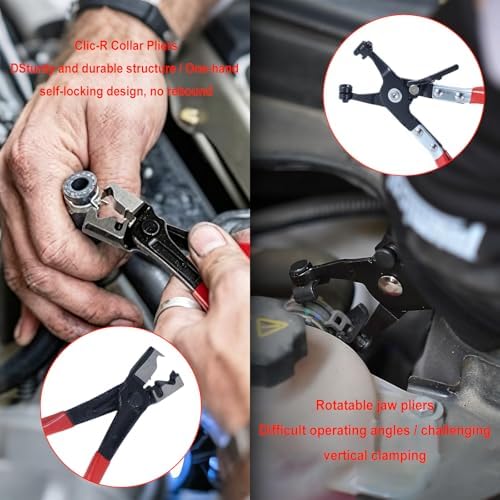 9PCS Hose Clamp Pliers Set,Hose Clamp tool kit - Image 3