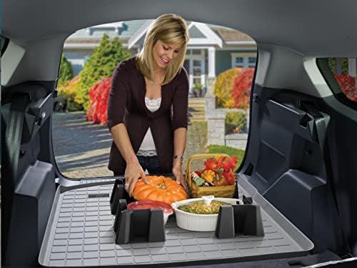 WeatherTech CargoTech – Automotive Trunk Organizer, Trunk Divider, Cargo Containment System for Car, SUV Trunk | Anti-skid textured finish keeps cargo from shifting, each piece 8 x 8 x 5 in, fits cars and SUVs, Made in the USA - Image 6