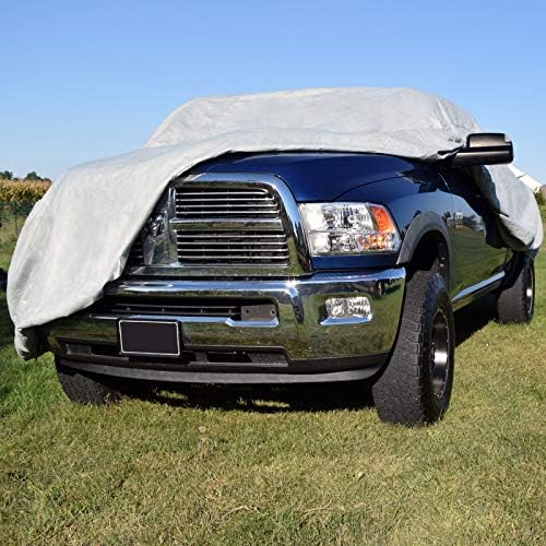 EmpireCovers Titan 5-Layer Series Truck Cover Universal Fit for Trucks 217 in. L x 70 in. W x 60 in. H, Gray - Image 7