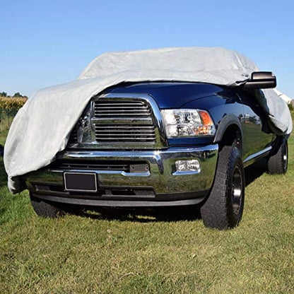 EmpireCovers Titan 5-Layer Series Truck Cover Universal Fit for Trucks 217 in. L x 70 in. W x 60 in. H, Gray - Image 7