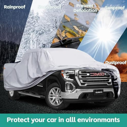 GUNHYI 6 Layer Pickup Truck Cover Waterproof All Weather(Up to 248 inch) - Image 6