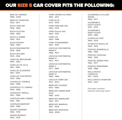 Budge Lite Car Cover, Breathable Dustproof Cover, Fits Sedans up to 264" - Image 3