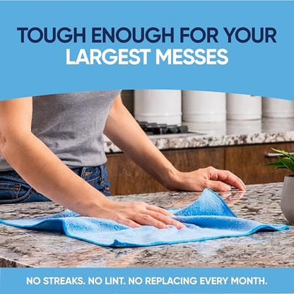 Microfiber Wholesale Bulk Black Microfiber Towels 12" x 12" Case of 400 – High-Density All-Purpose Cleaning Cloths for Car Washes, Auto Shops & Professional Cleaning – No Fraying Reusable Long-Lasting - Image 3