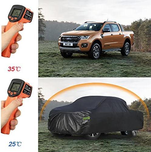 KouKou Waterproof Pickup Truck Cover All Weather, Fits up to 210 inches - Image 5