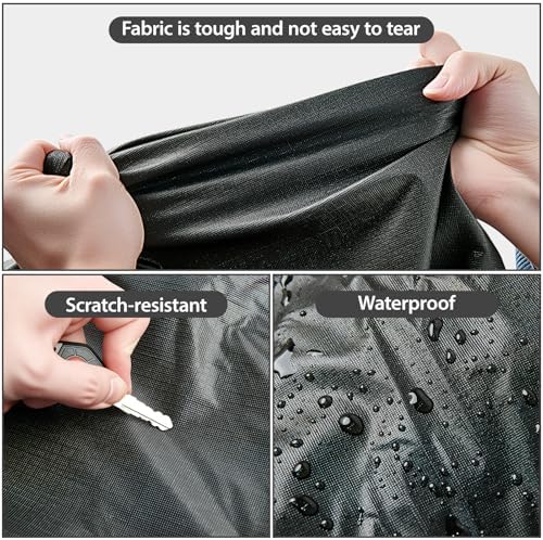 Car Cover Waterproof All Weather for Sedan (196-210 inch) - Image 4