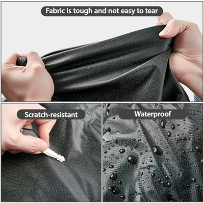 Car Cover Waterproof All Weather for Sedan (190-195 inch) - Image 4