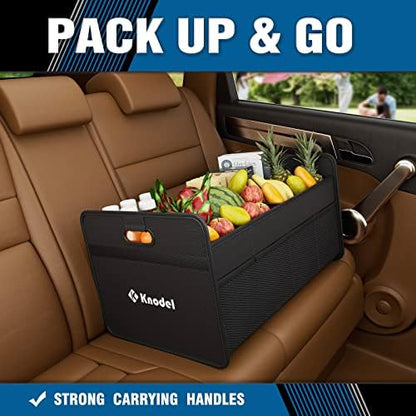 K KNODEL Foldable Trunk Storage Organizer for Car and Suv (Medium, Black) - Image 5