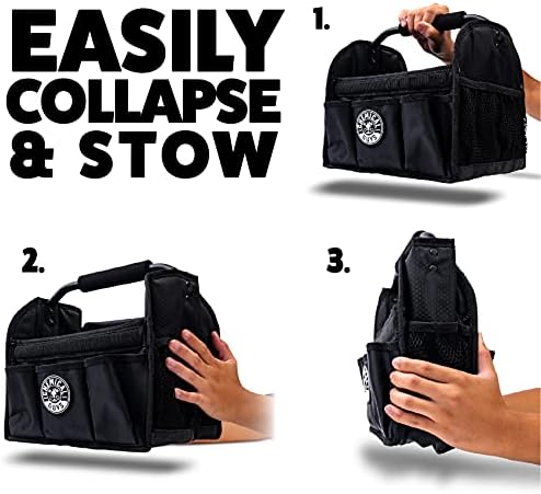 Chemical Guys, Quick Load Collapsible Detailing Caddy & Organizer, Black - Image 3