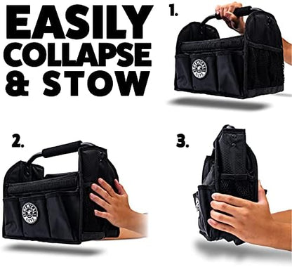 Chemical Guys, Quick Load Collapsible Detailing Caddy & Organizer, Black - Image 3