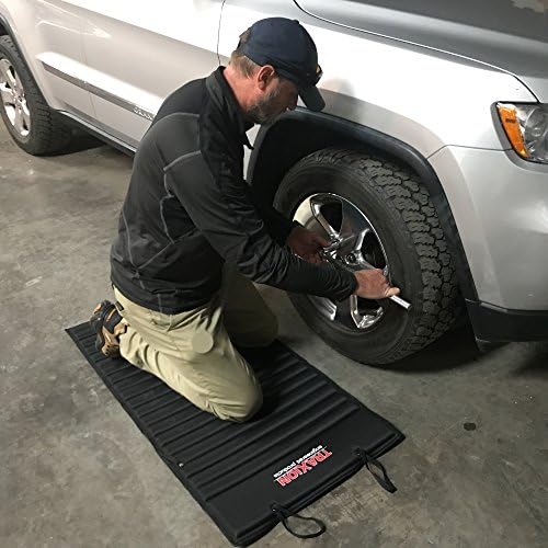 Traxion 1-500 VersaMat Roll-Up High Density Foam Utility Mat, Black - Image 3
