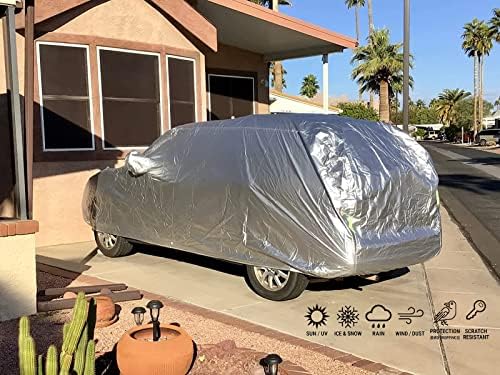 Tecoom Car Cover Waterproof All Weather Universal for 170-190 inches SUV - Image 6
