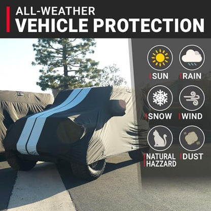 iCarCover Car Cover Waterproof All Weather for 2023-2026 Grand Wagoneer L - Image 2