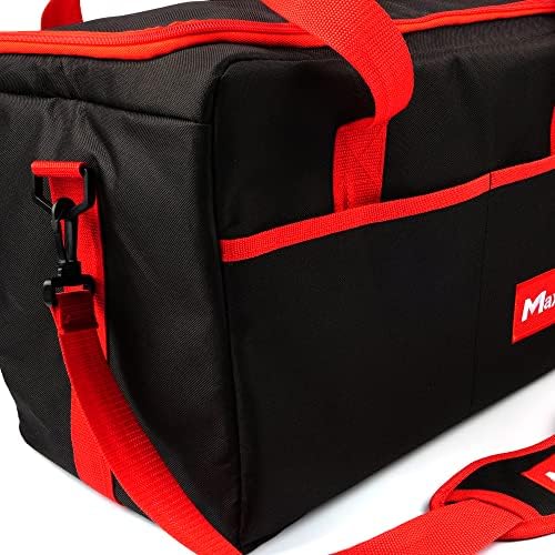 Maxshine Car Detailing Organizer Bag Tote | Black 600D Oxford Fabric, Water-Resistant & Lightweight | Professional Auto Detailing Tool Bag with Multiple Pockets for Car Care & Garage Storage - Image 4