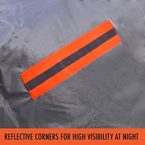 Motor Trend Safeguard Heavy Duty Car Cover for Vans & SUVs - Car Tarp Waterproof All Weather SUV, Sun Protection, UV Rain Snow Winter, Outdoor Reflective - Up to 185" Length - Image 6