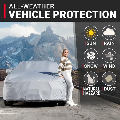 iCarCover 15-Layer Premium Quality All Weather Waterproof Car Cover - Image 2