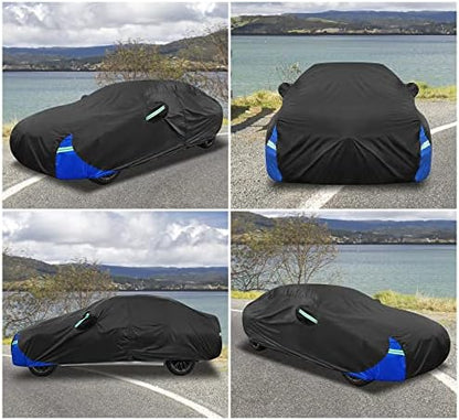 X AUTOHAUX 3L Car Cover Waterproof All Weather for Car 178"-185" - Image 5