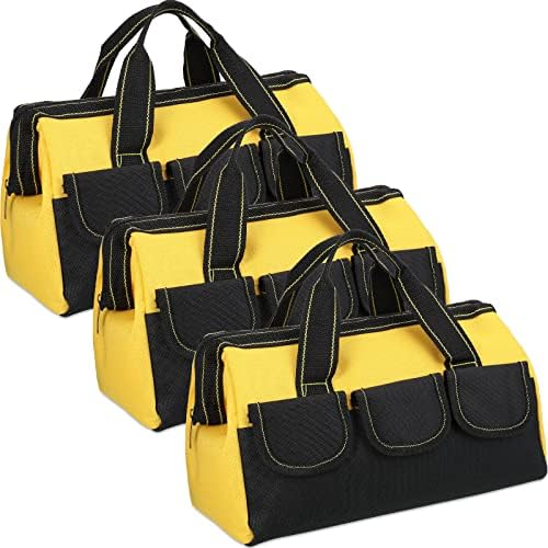 Sanwuta 3 Pack 13 Inch Tool Bags, Classic, Yellow by Sanwuta