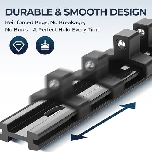 Reniteco 9-Pack Socket Organizer Set, 1/4" x 48 3/8" x 45 1/2" x 36 Clips - Image 3