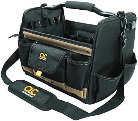 CLC Custom Leathercraft 1578 Open Top Soft Sided Tool Box, 14 in., 31 Pocket by CustomLeatherCraft