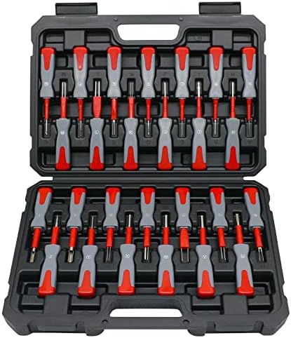 26PCS Terminal Removal Tool Kit for Wire Connectors, Pin Extractor Set by XiTuanYuan